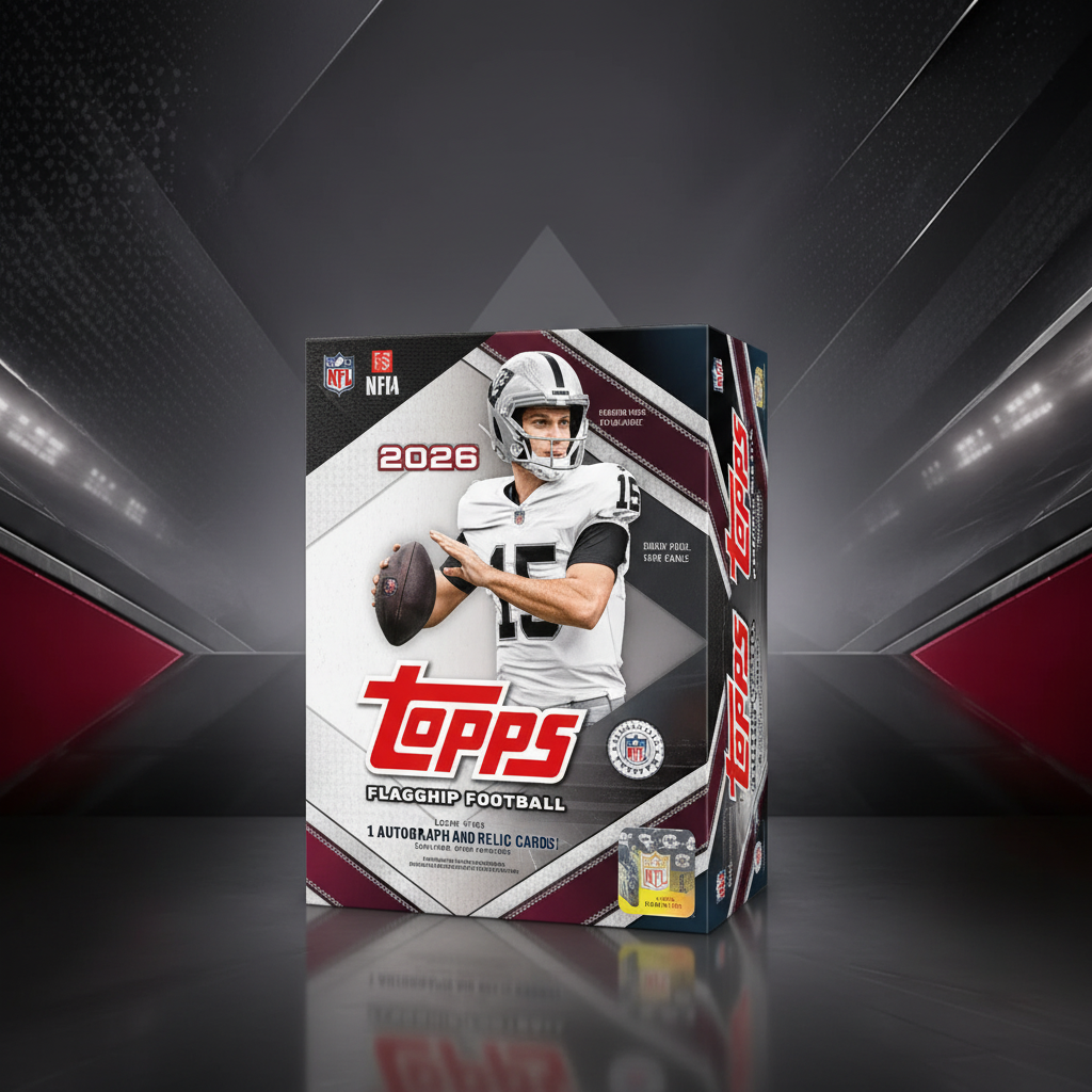 2026 Topps Flagship NFL Series – Caja Oficial de Cartas Coleccionables