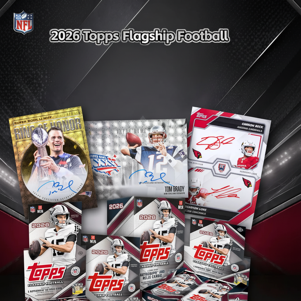 2026 Topps Flagship NFL Series – Caja Oficial de Cartas Coleccionables